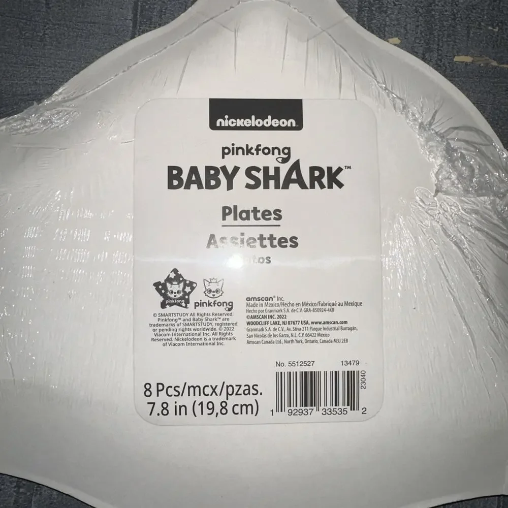 Baby Shark Dance Pinkfong Cartoon Birthday Party 10